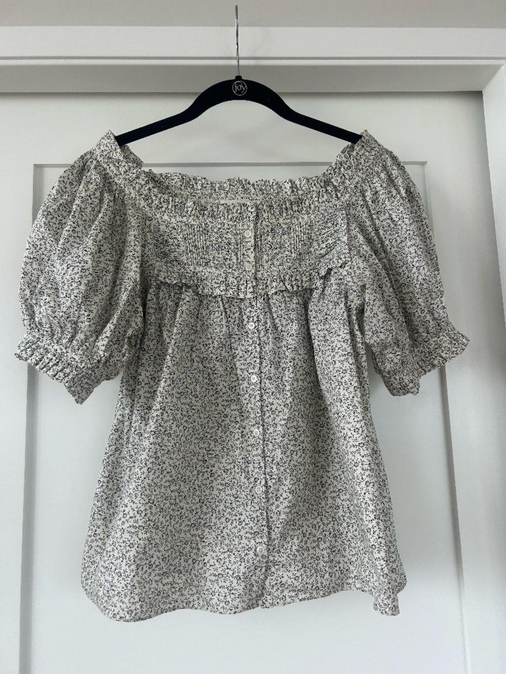 Doen Farley Top Cream Cottage Floral Small - Picture 8 of 8